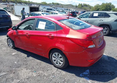 2016 Hyundai Accent Se z USA, uszkodzony, nr VIN KMHCT4AE1GU072734